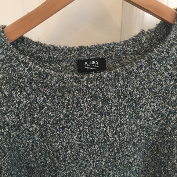JONES NEW YORK - green sweater!! - Picture 3 of 3